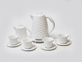 Чайник NESONS NS-EK604-S12 (набор, 12 предметов)
