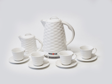 Чайник NESONS NS-EK604-S12 (набор, 12 предметов)