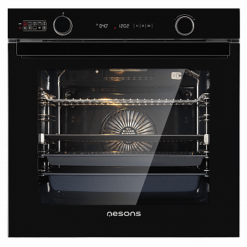 Электрическая духовка Nesons NS-OE60GBL81HRB