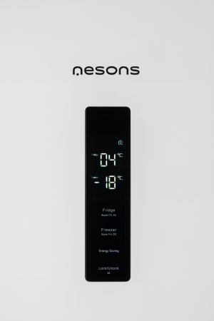 Холодильник Nesons NS-BF196W60NFN34DKN